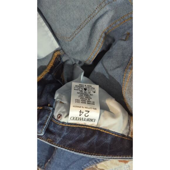 Driftwood Indie Woodlawn Crop Boot Jeans NWT - Picture 3 of 6